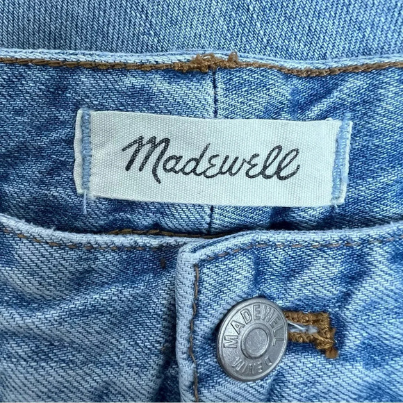 Madewell The Curvy Perfect Vintage Jeans Light Wash Size 27 - Picture 5 of 7
